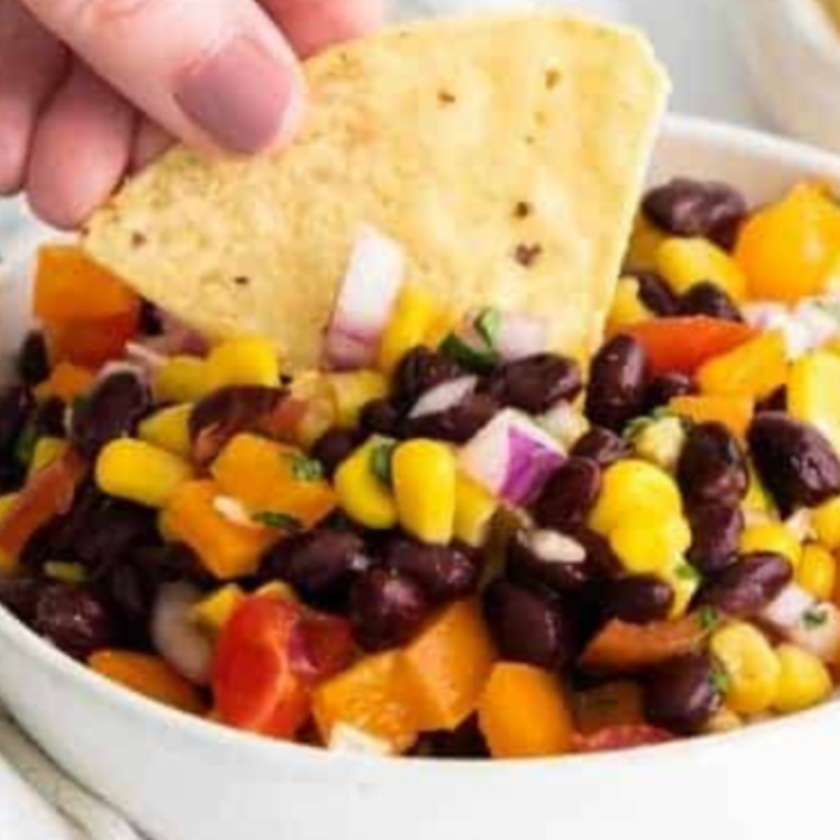 crispy air fryer black beans cooling on plate for extra crunch