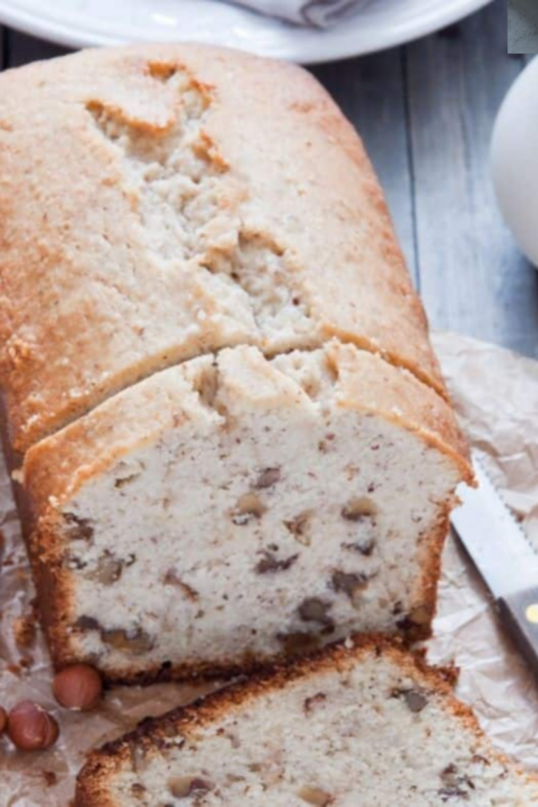 Air Fryer Cinnamon Walnut Pound Cake