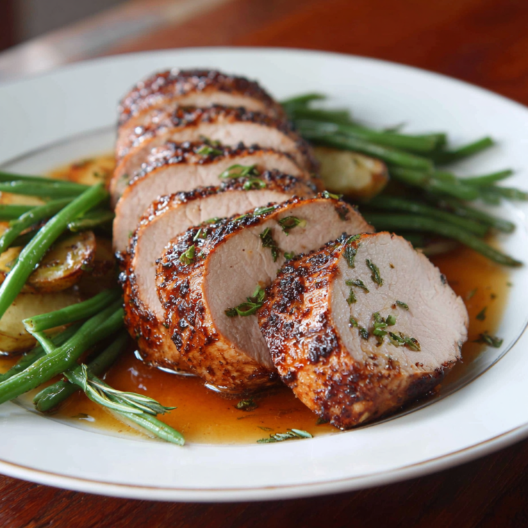 Marinated Pork Tenderloin in Air Fryer
