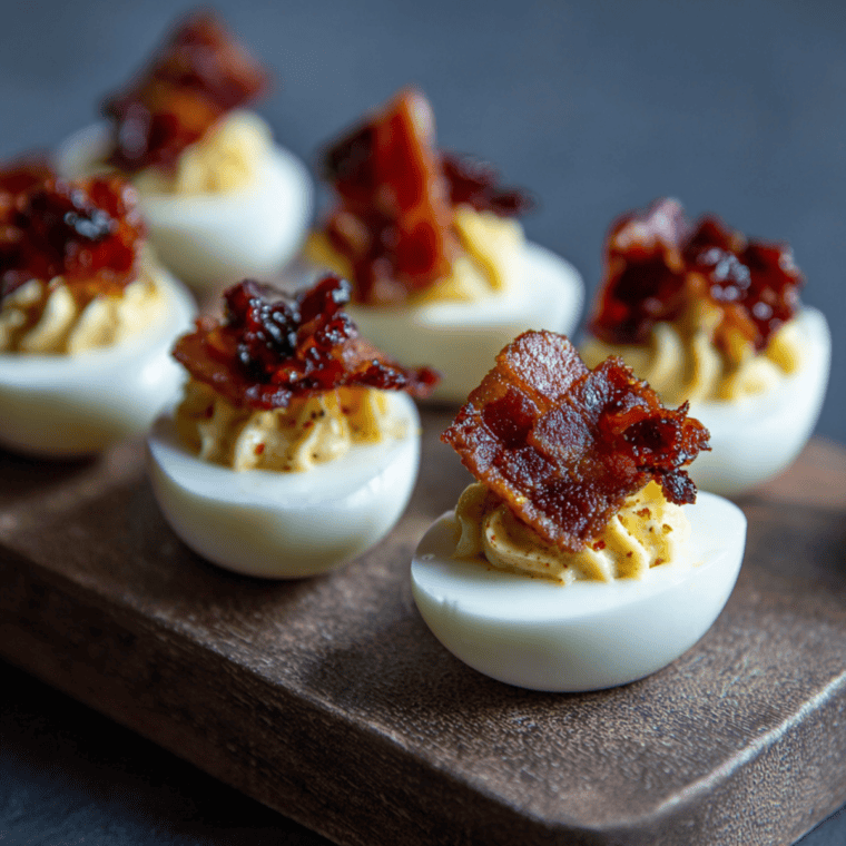 These Easter Deviled Eggs are a festive twist on a classic snack, perfect for spring gatherings. Bright, creamy, and easy to make, they&rsquo;re as fun to look at as they are to eat.