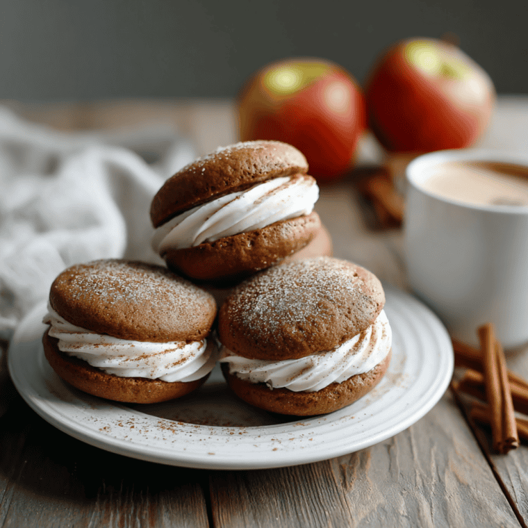 Air Fryer Apple Cinnamon Whoopie Pies