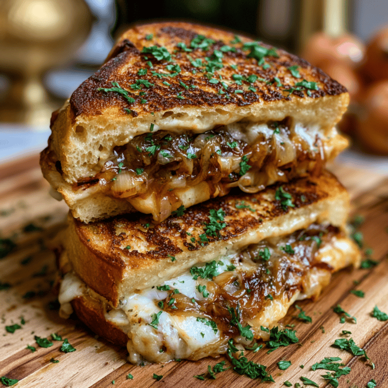 French Onion Grilled Cheese