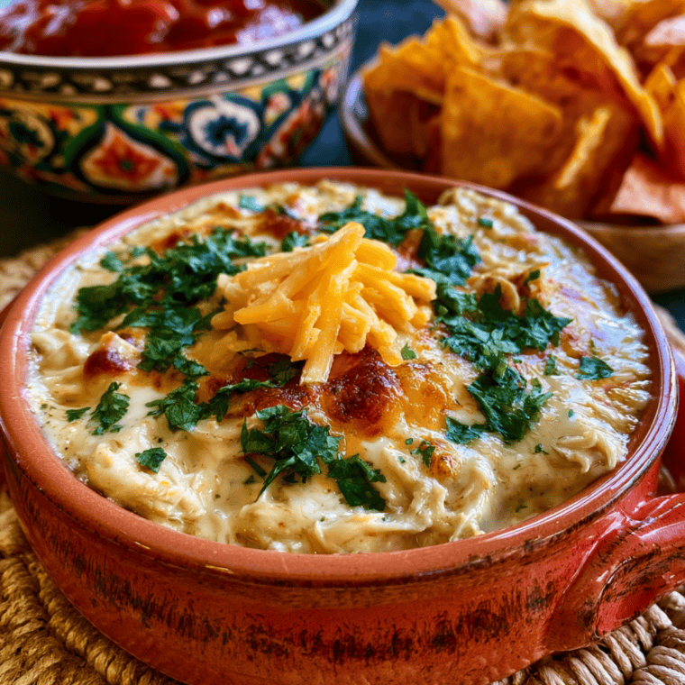 White Chicken Chili Dip