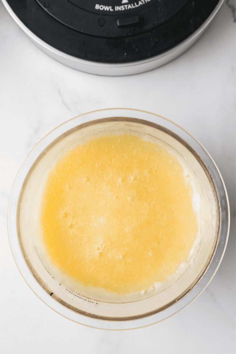 Smooth, creamy Dole Whip in the pint after a second spin