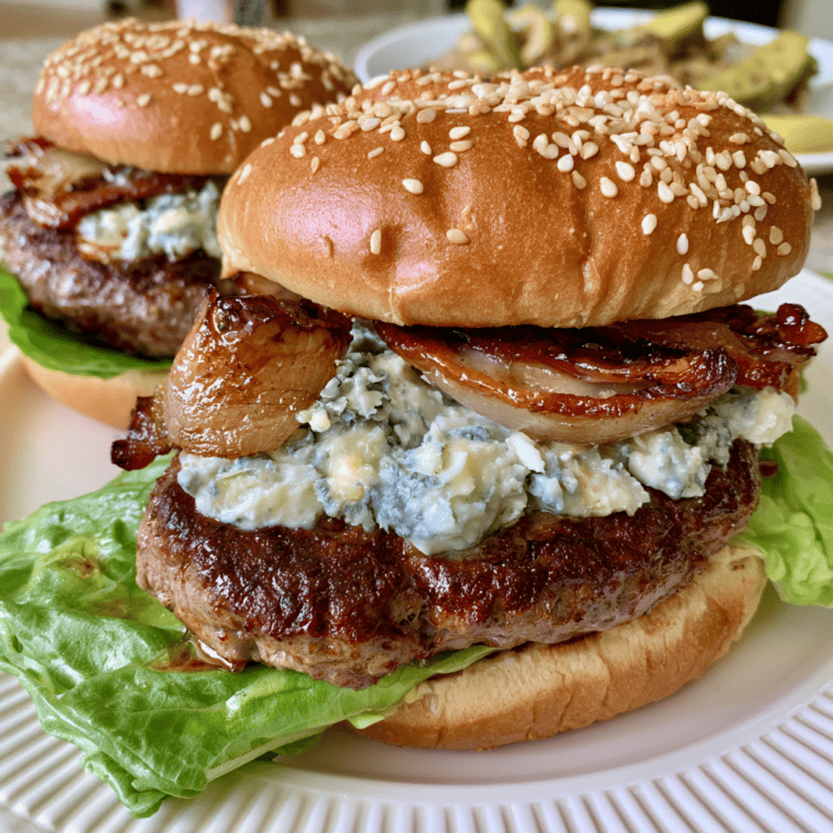 Blue Cheese Burgers