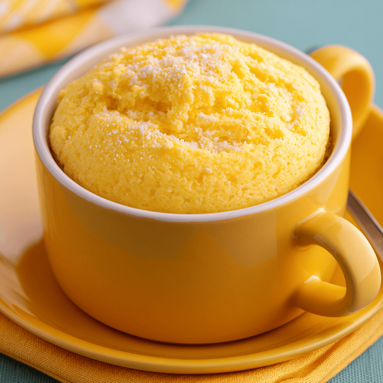 Yellow Mug Cake
