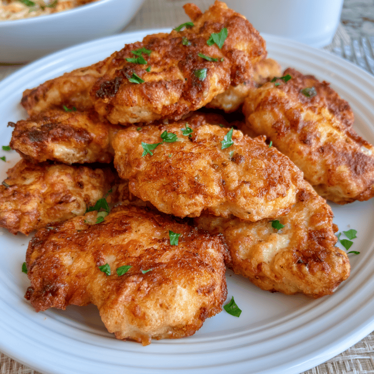 Air Fryer Pancake Chicken (Crispy, Kid-Approved Recipe in 25 Minutes)