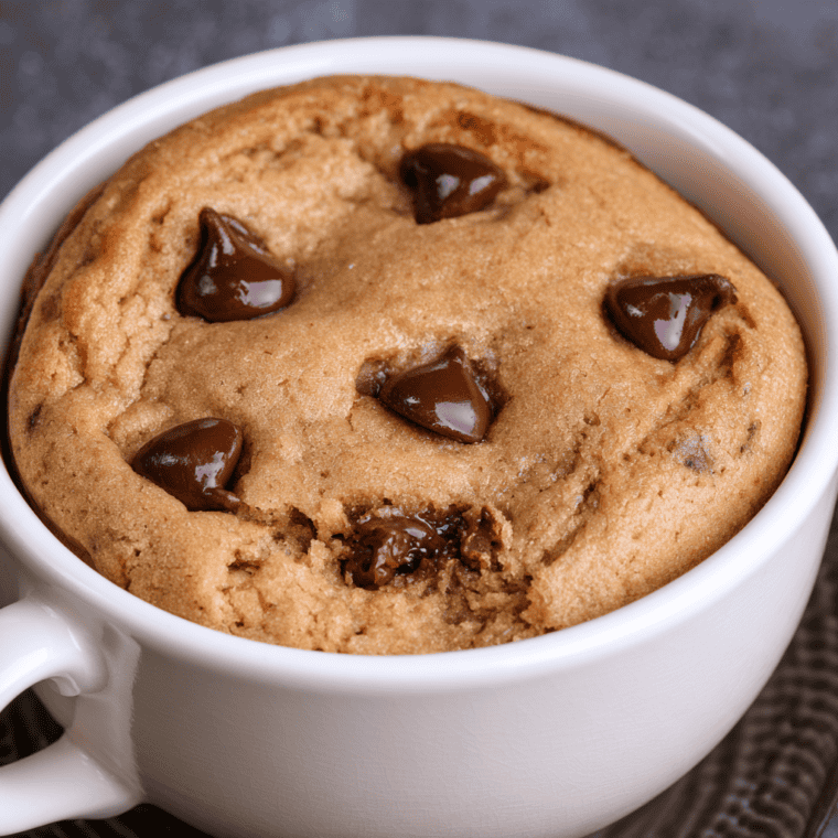 Chocolate Chip Cookie in a Cup