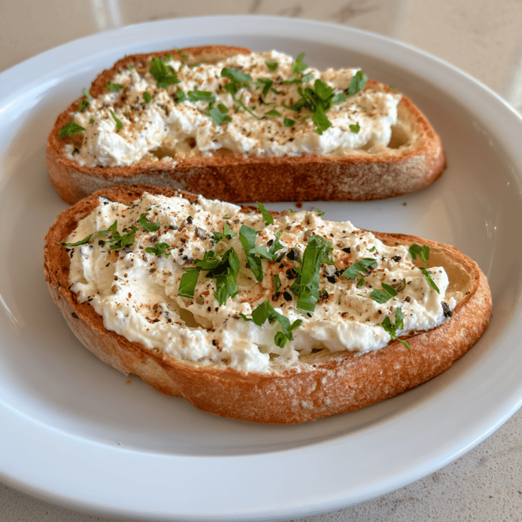 Ricotta Toast