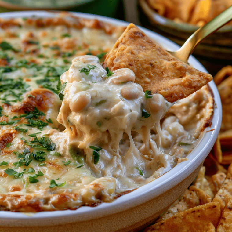 White Chicken Chili Dip