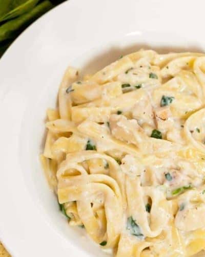 Instant Pot Chicken Alfredo