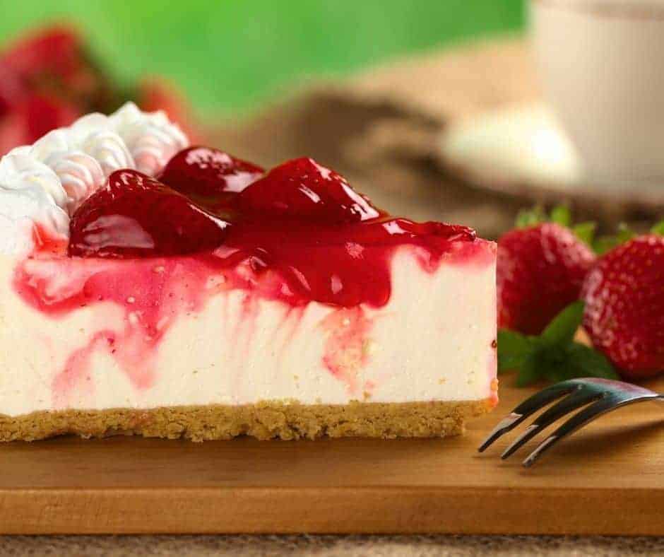 Instant Pot Strawberry Cheesecake Fork To Spoon