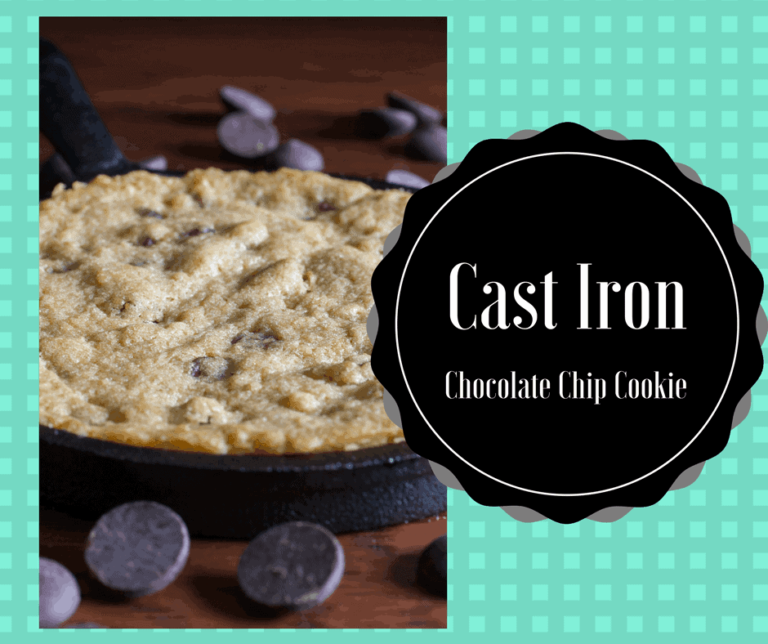 Cast Iron-Skillet Chocolate Chip Cookie