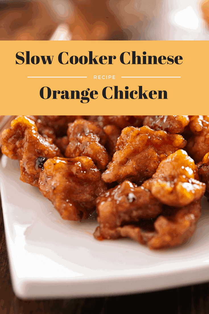 Slow Cooker Chinese Orange Chicken