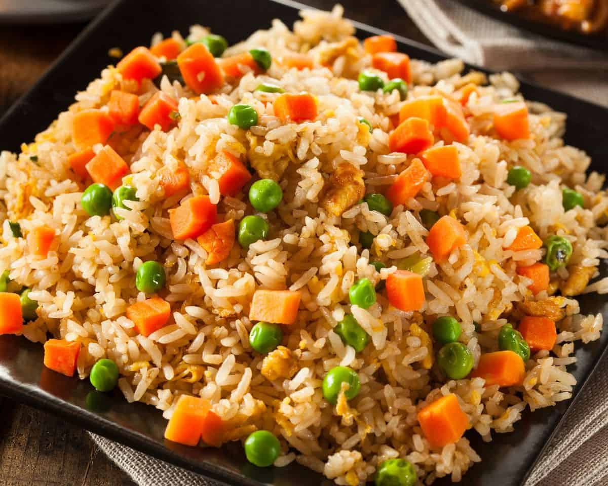 Instant Pot Vegetarian Chinese Fried Rice
