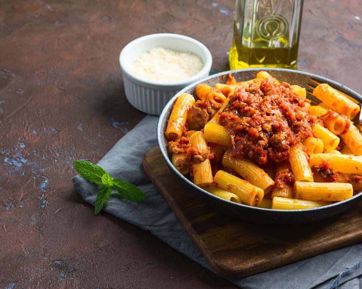 instant pot creamy sausage pasta