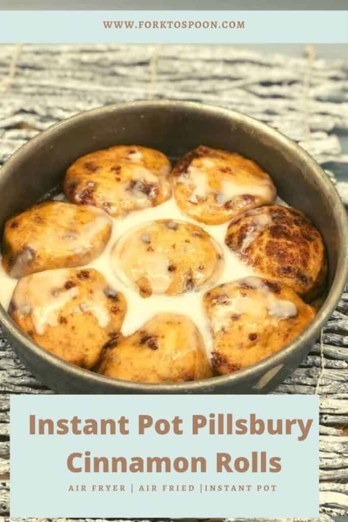 Instant Pot Pillsbury Cinnamon Rolls