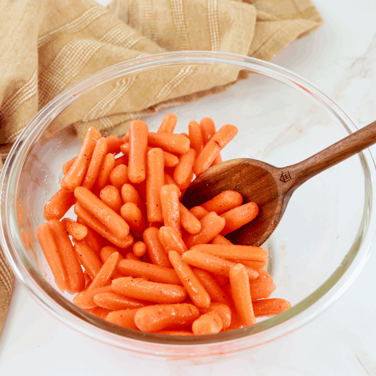 Mix the carrot ingredients in a small mixing bowl.
