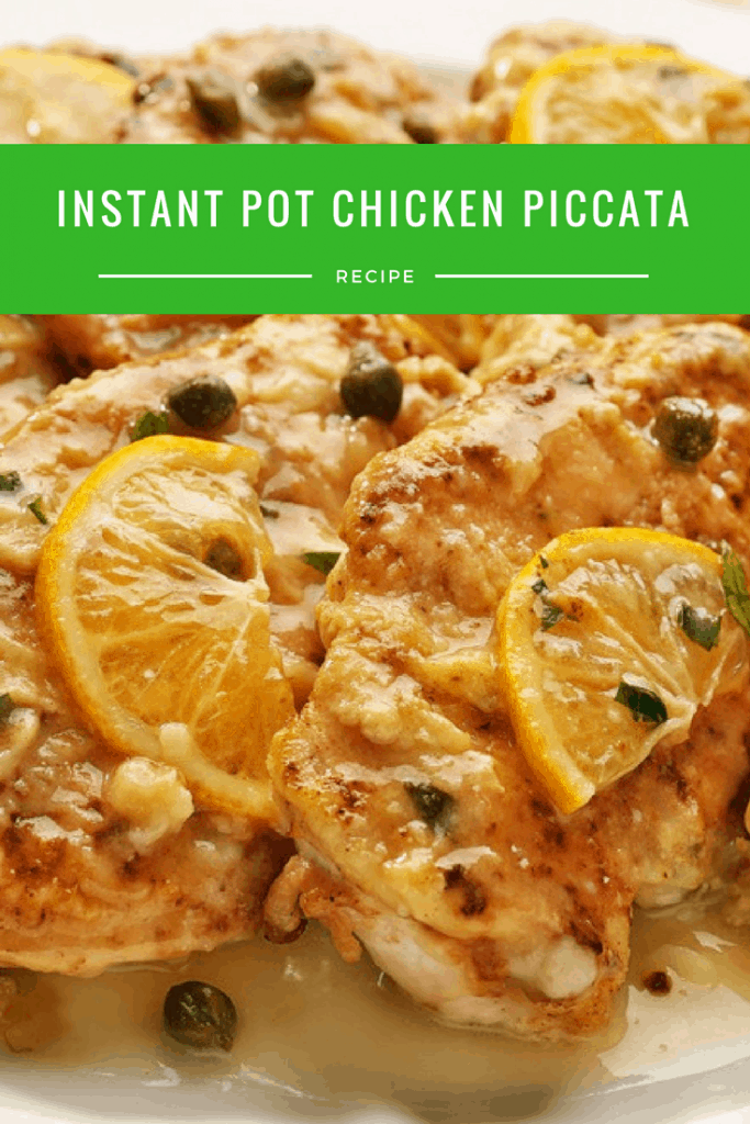 Instant Pot-Italian Style Chicken Piccata