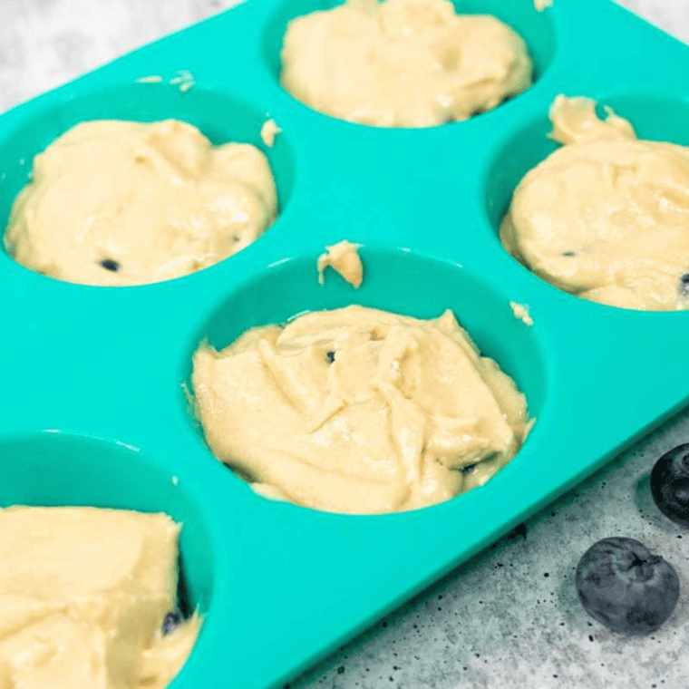 Air Fryer Blueberry Muffins (5)