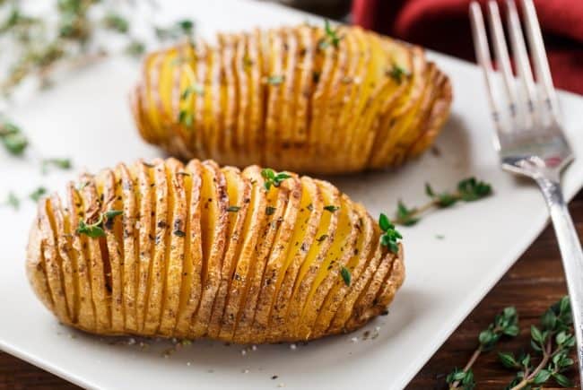 What To Serve With Hasselback Potatoes - Fork To Spoon