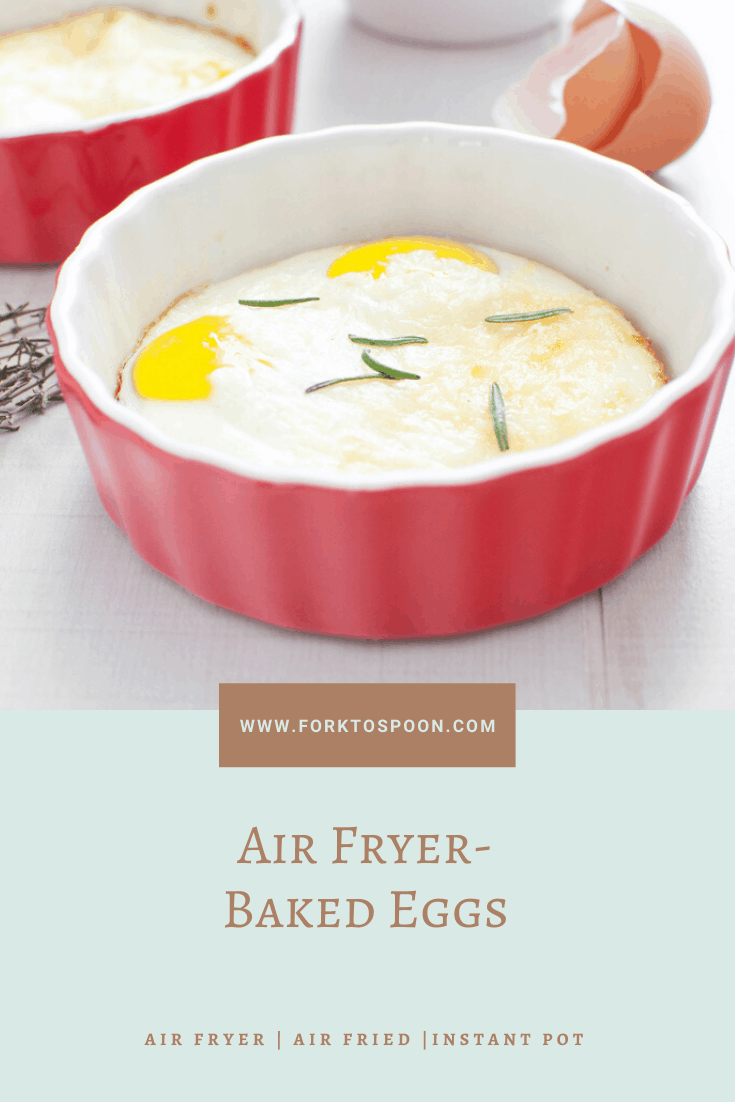 Air Fryer Baked Eggs