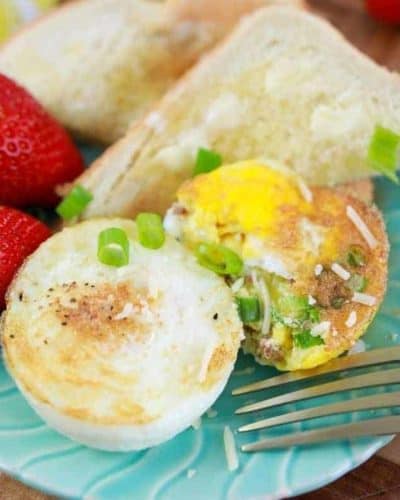 Air Fryer Easy Baked Eggs