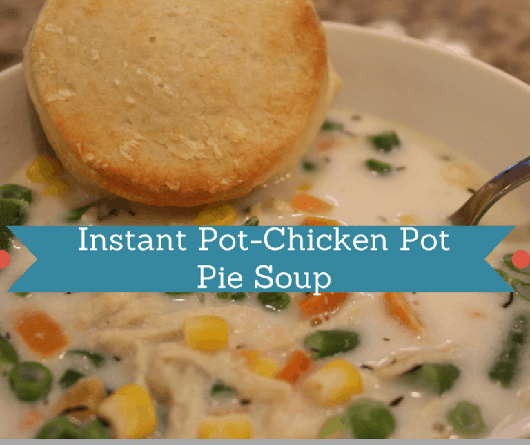 Instant Pot-Chicken Pot Pie Soup - Fork To Spoon
