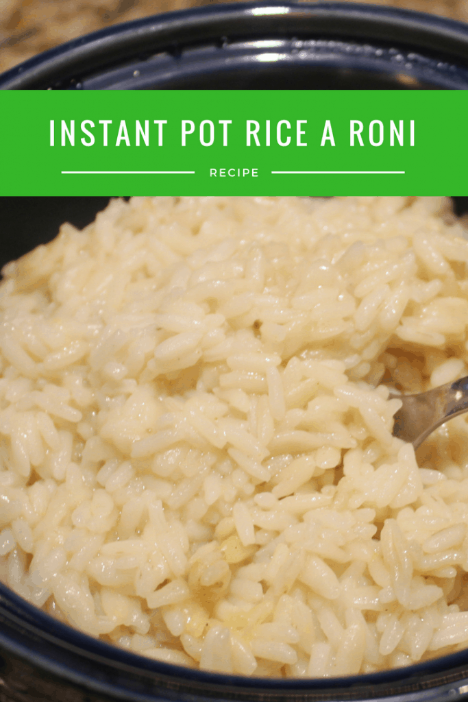 Instant Pot-Cooking Rice A Roni in the Instant Pot Pressure Cooker