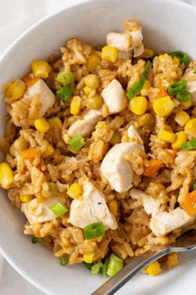 Rice-A-Roni cooked in the Instant Pot, ready to serve