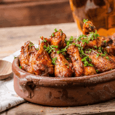Air Fryer-Honey Garlic Wings-image