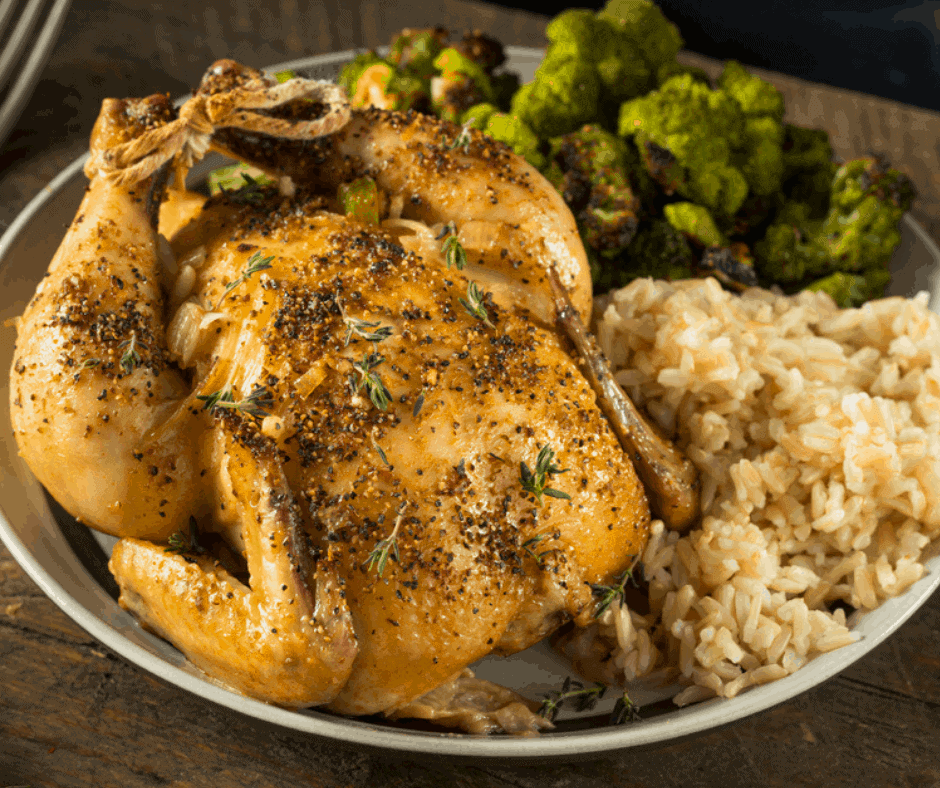 cornish game hen in instant pot