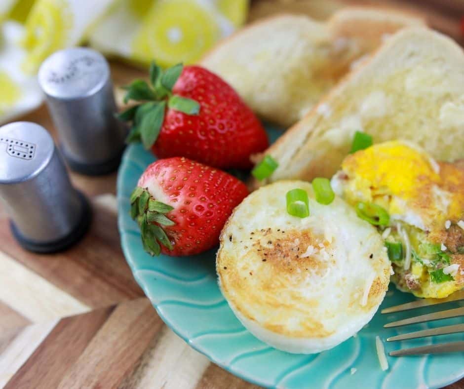 Air Fried Shirred Eggs