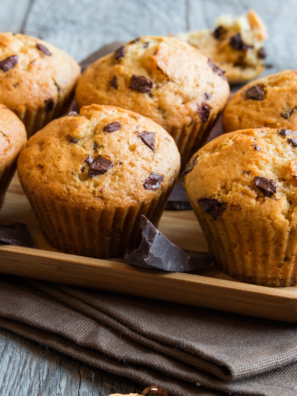 Air Fryer Chocolate Muffins