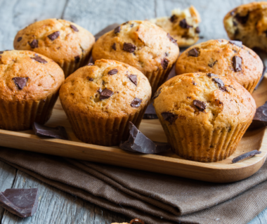 Air Fryer Chocolate Muffins