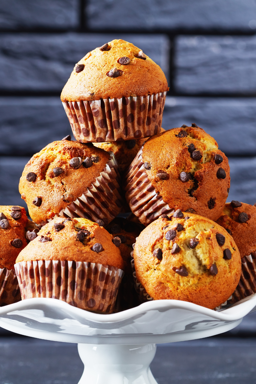 Air Fryer Chocolate Chip Muffins