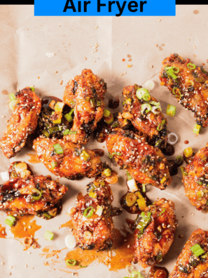 Air Fryer Chinese Chicken Wings