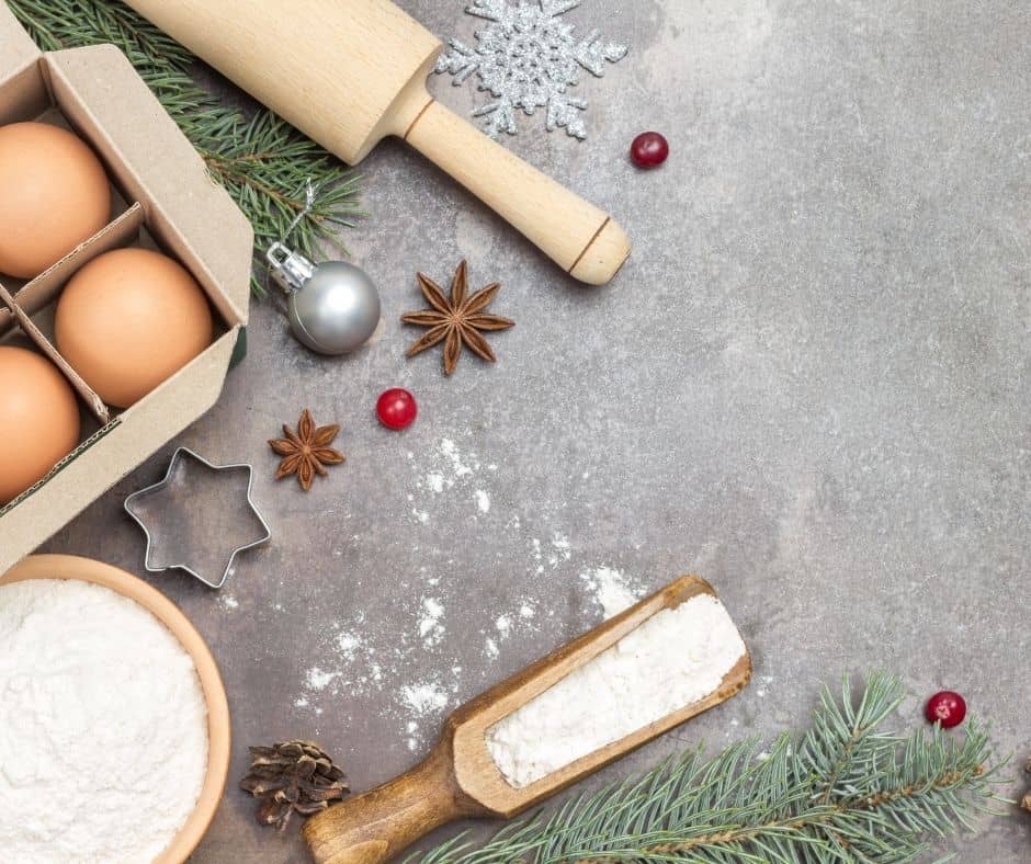 Ingredients In Air Fryer Cranberry Bread With Orange Glaze