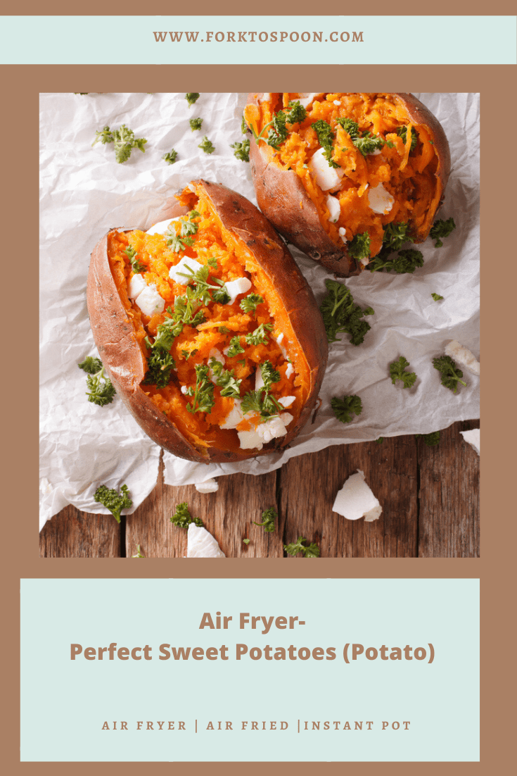 Instant pot air fryer sweet online potato