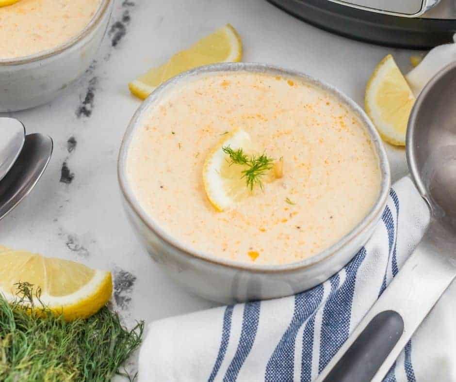 Instant Pot South Carolina She-Crab Soup