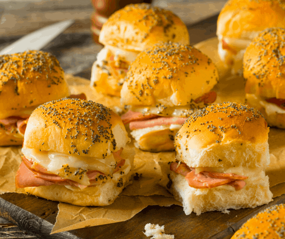 Air Fryer King Hawaiian Ham And Cheese Sliders Fork To Spoon