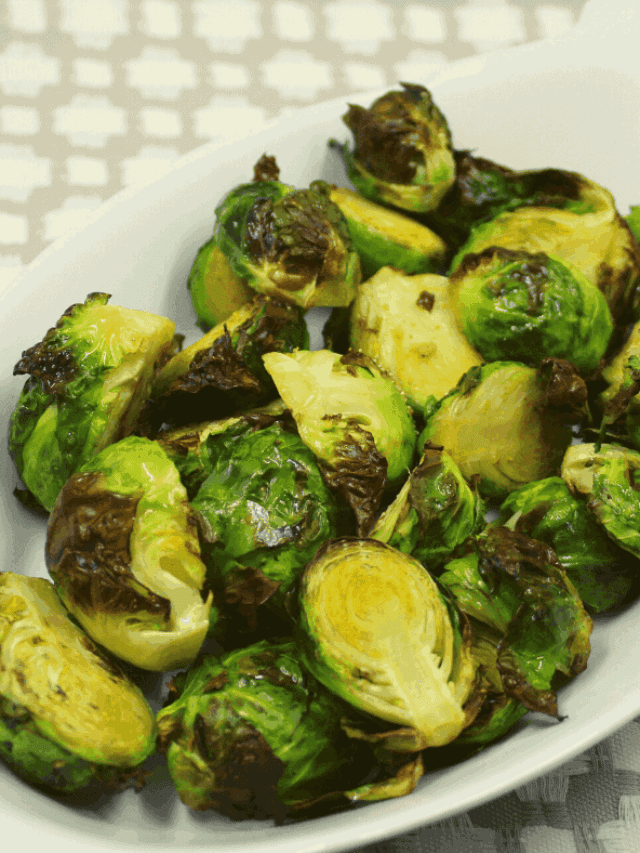 Instant Pot Air Fryer Brussel Sprouts