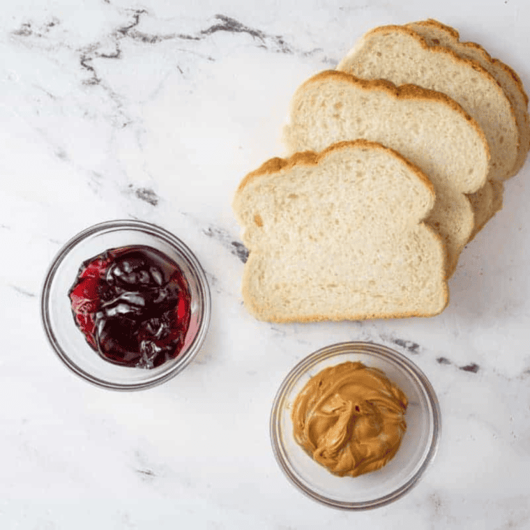 Air Fried Peanut Butter Jelly Sandwich (1)