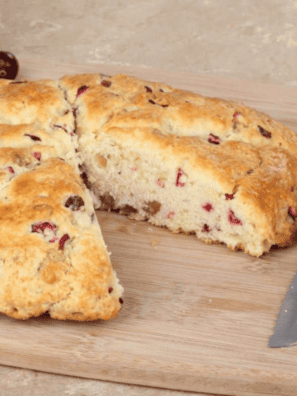 Air Fryer Cranberry Scones