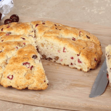 Air Fryer Cranberry Scones