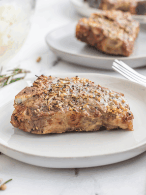 Air Fryer Rosemary Garlic Lamb Chops