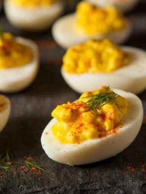 Air Fryer Southern Deviled Eggs