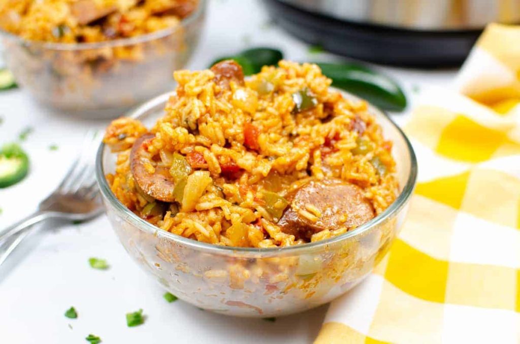 Instant Pot Andouille Sausage Jambalaya