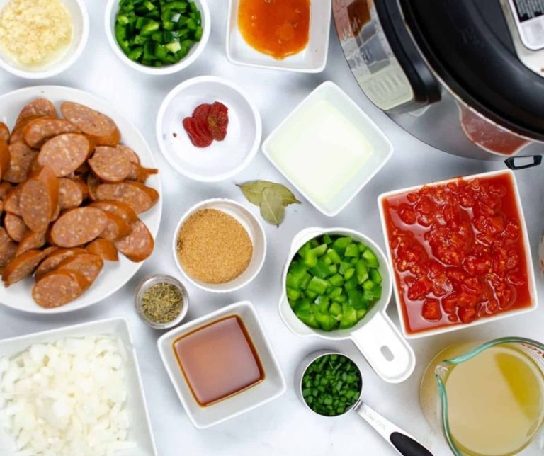 Instant Pot Andouille Sausage Jambalaya Fork To Spoon