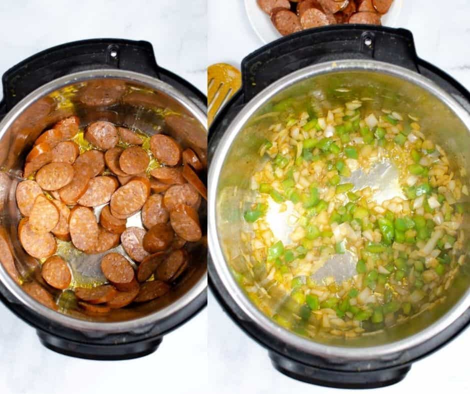 Instant Pot Andouille Sausage Jambalaya 